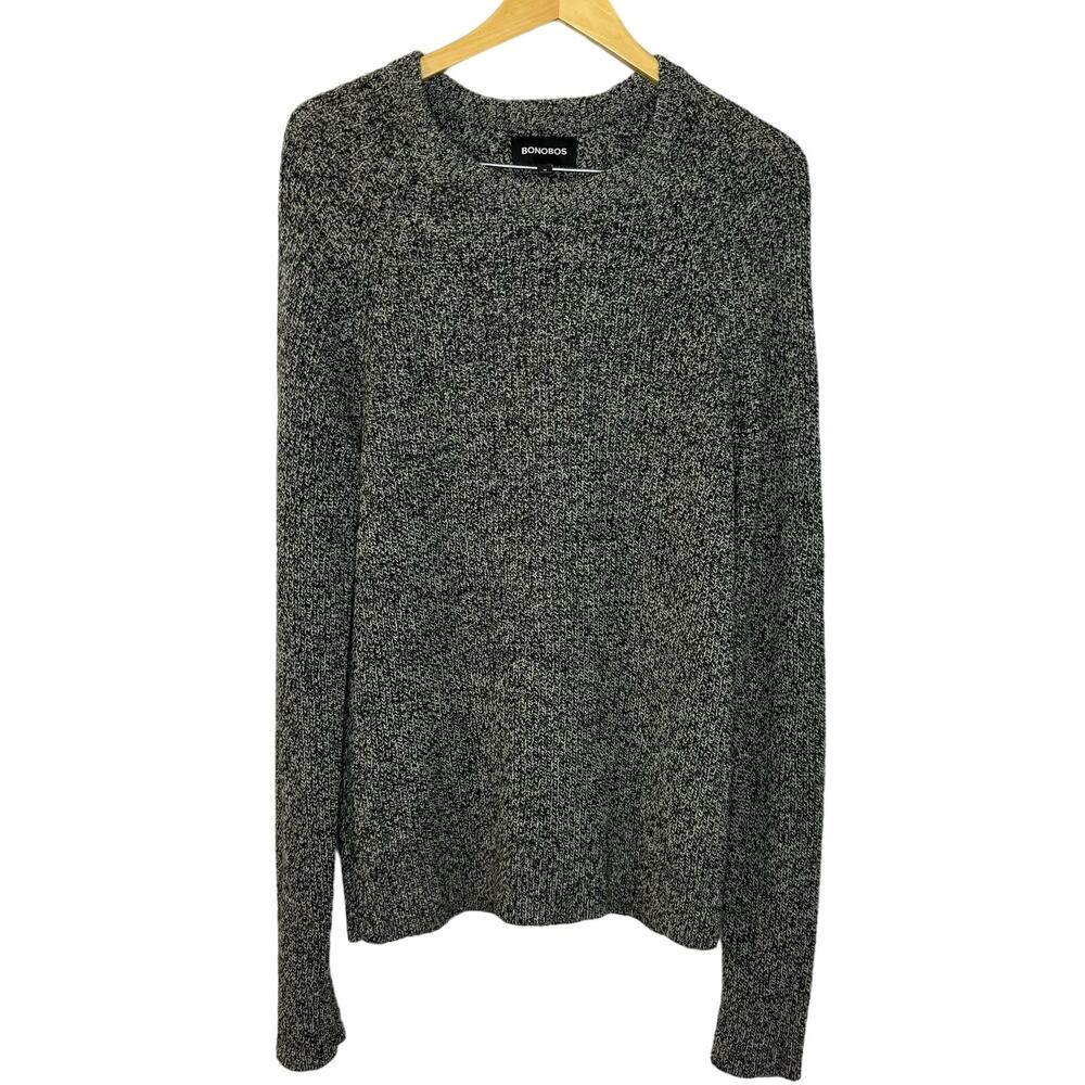 Bonobos Men's M Wool Nylon Sweater Wool Nylon Chunky Knit Preppy Casual